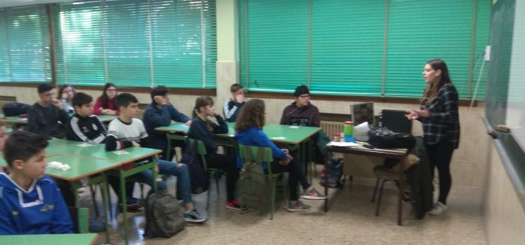 Charla de Movimiento contra la intolerancia en tercero de ESO. Charla de Movimiento contra la intolerancia en tercero de ESO.