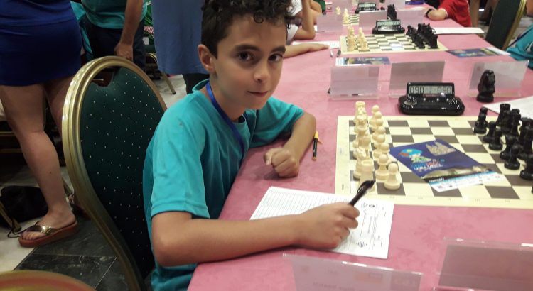 Marcos Moreno en el campeonato de España de Ajedrez de jóvenes. Marcos Moreno en el campeonato de España de Ajedrez de jóvenes.