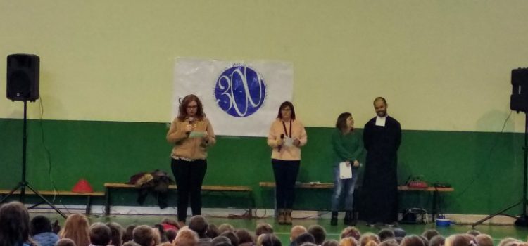 Inaugurando las celebraciones de los 300 años del fallecimiento de La Salle Inaugurando las celebraciones de los 300 años del fallecimiento de La Salle